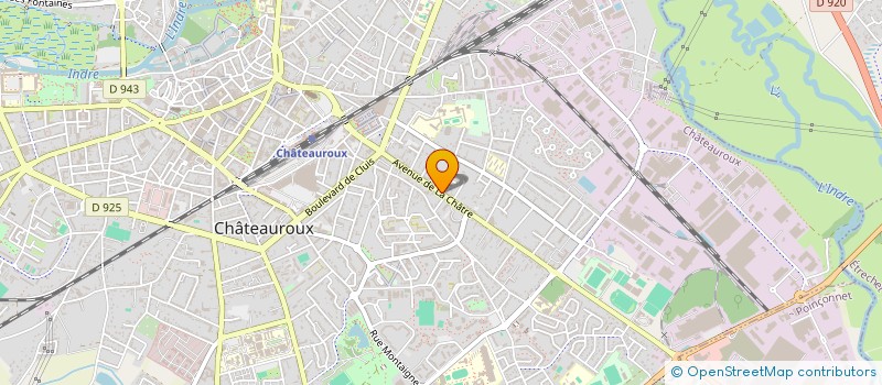 localisation de l'entreprise ART CONCEPTION à CHATEAUROUX