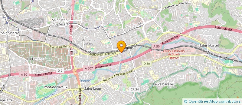 localisation de l'entreprise ART CONCEPTION BOIS à MARSEILLE
