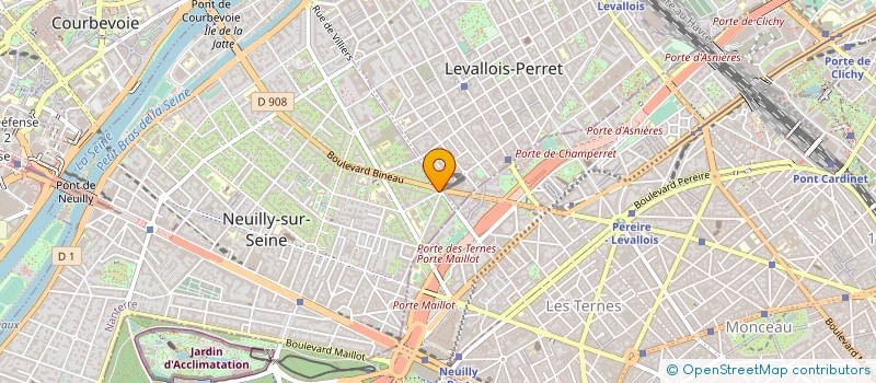 localisation de l'entreprise ART CONNEXION à NEUILLY-SUR-SEINE