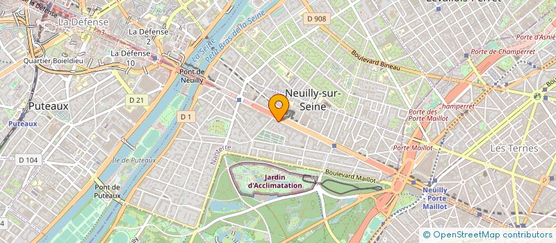localisation de l'entreprise ART CONSEIL ELYSEES ACE à NEUILLY-SUR-SEINE