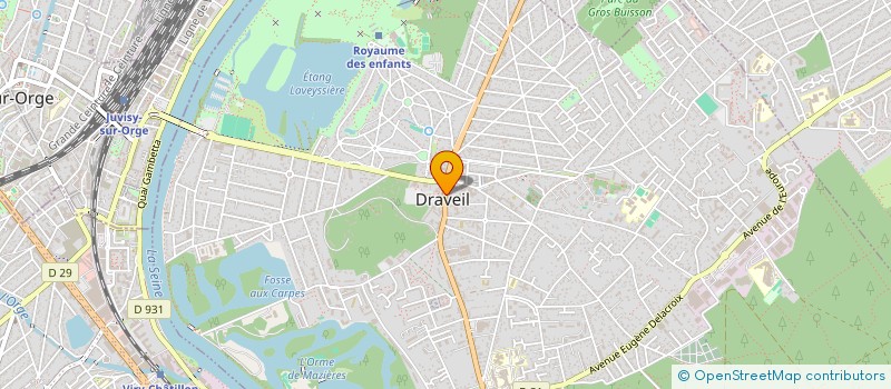 localisation de l'entreprise ART CONSEIL IMMOBILIER à DRAVEIL