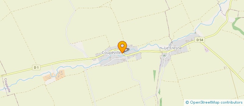 localisation de l'entreprise ART CONSTRUCTION BOIS  COUPEVILLE