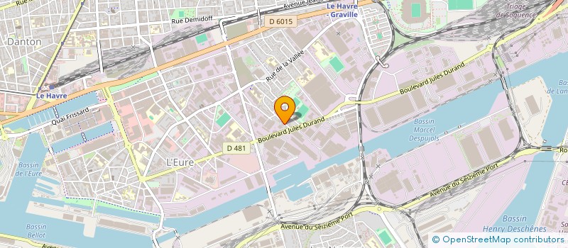 localisation de l'entreprise ART CONSTRUCTION RENOVATION BATIMENT à LE HAVRE