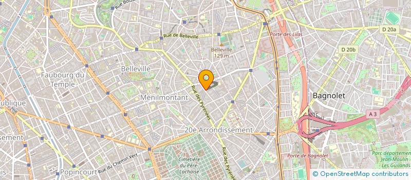 localisation de l'entreprise ART CONTRE CULTURE  PARIS