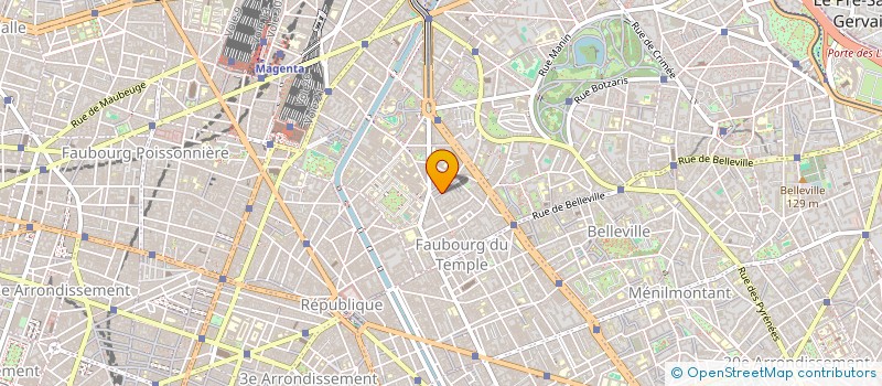 localisation de l'entreprise ART CORP  PARIS