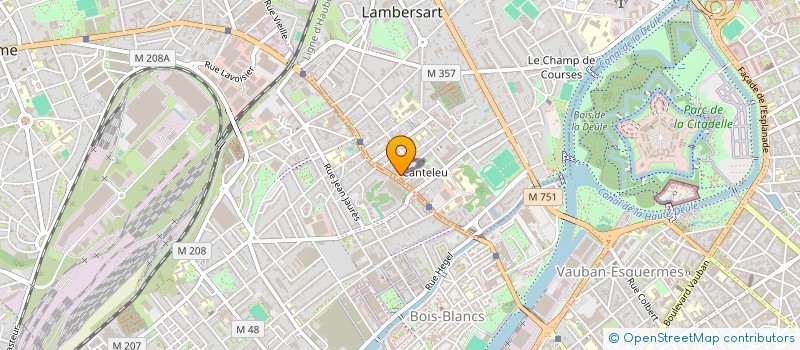 localisation de l'entreprise ART COUTURE à LAMBERSART