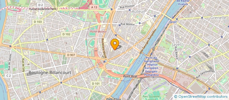 localisation de l'entreprise ART COUVERTURE à PARIS
