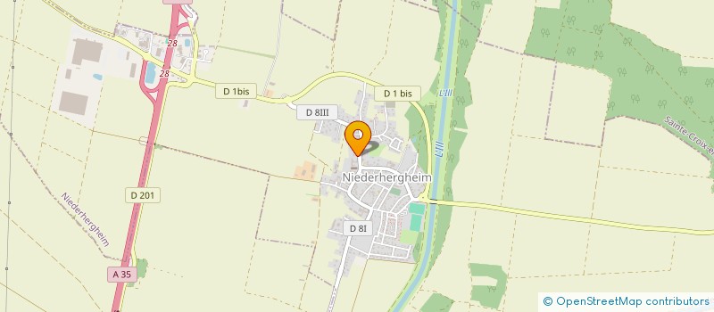 localisation de l'entreprise ART COUVERTURE  NIEDERHERGHEIM