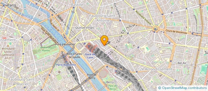 localisation de l'entreprise ART CREATION  PARIS