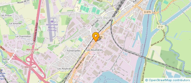 localisation de l'entreprise ART CUISINES BY ROMEO à MACON
