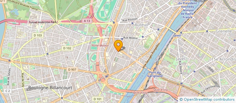 localisation de l'entreprise ART CUT  PARIS