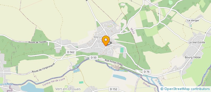 localisation de l'entreprise ART D'ASIE  MESNIL-SUR-L'ESTREE