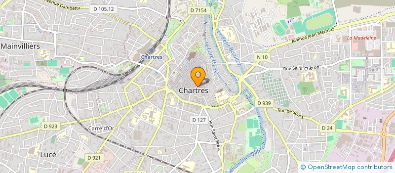 localisation de l'entreprise ART D'CORPS CHARTRES TATOUAGE à CHARTRES