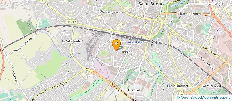 localisation de l'entreprise ART D ECHO à SAINT-BRIEUC