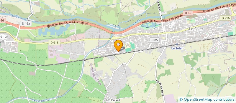 localisation de l'entreprise ART D'ESPRIT  LE SOLER