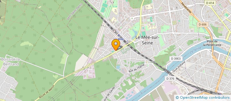 localisation de l'entreprise ART D N CONCEPT  LE MEE-SUR-SEINE