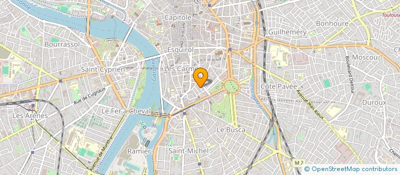 localisation de l'entreprise ART DANCE INTERNATIONAL  TOULOUSE