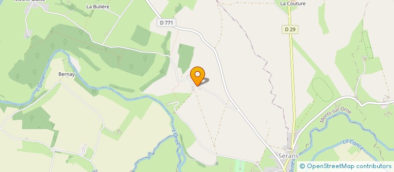 localisation de l'entreprise ART DANS L'ORNE à ECOUCHE-LES-VALLEES