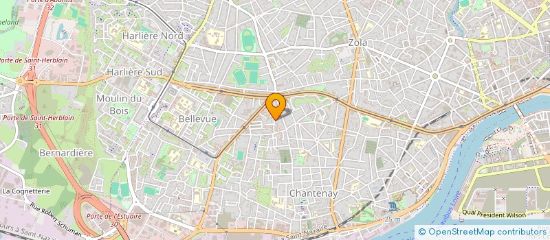 localisation de l'entreprise ART DE BATIR 44 à NANTES