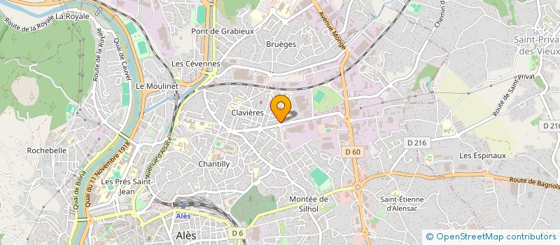 localisation de l'entreprise ART DE BATIR à ALES