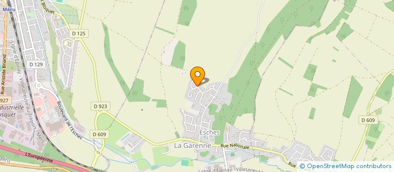 localisation de l'entreprise ART DE CERCLES TAI CHI CHUAN ESCHES  ESCHES