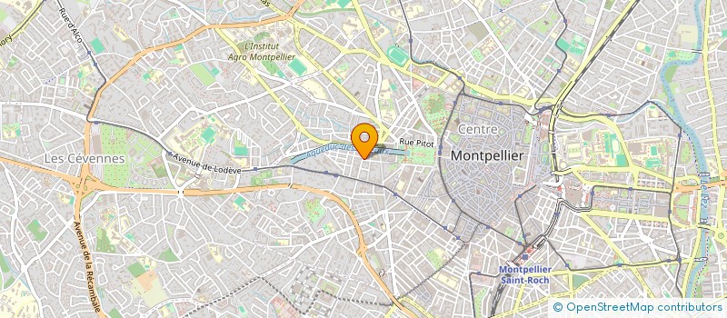 localisation de l'entreprise ART DE CONSTRUCTION à MONTPELLIER
