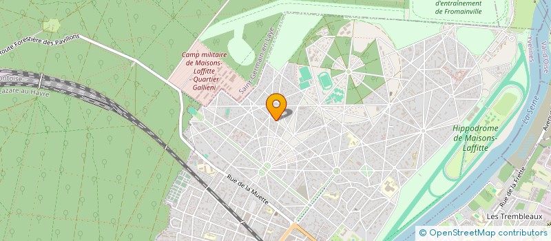 localisation de l'entreprise ART DE DIRE  MAISONS-LAFFITTE