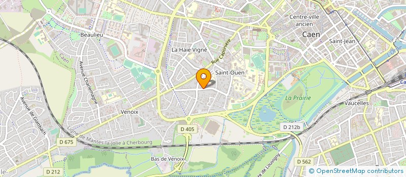 localisation de l'entreprise ART DE DONNER à CAEN