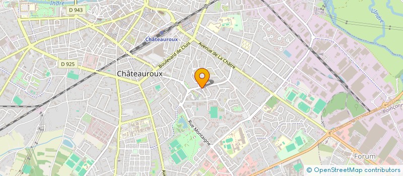 localisation de l'entreprise ART DE L'ORIENT à CHATEAUROUX
