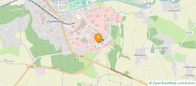 localisation de l'entreprise ART DE LA FLAMME à COULOMMIERS