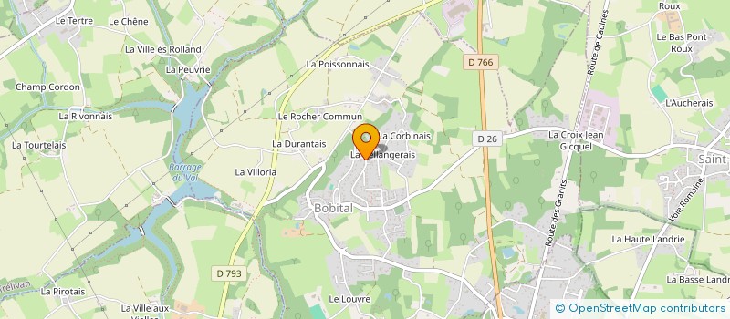 localisation de l'entreprise ART DE LA PLUME ET DU PINCEAU à TRELIVAN
