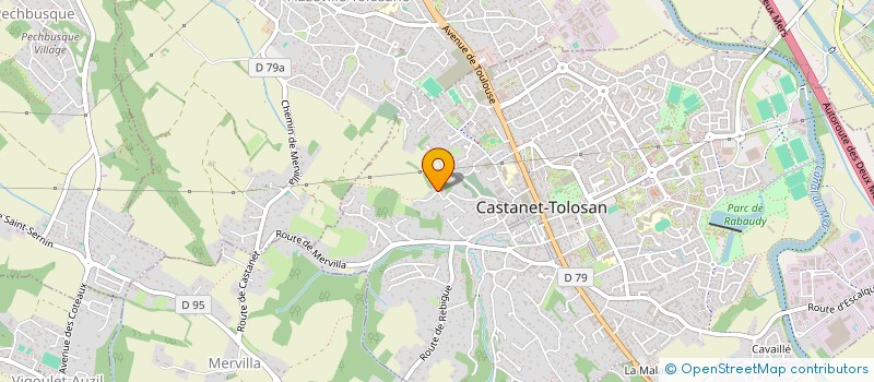 localisation de l'entreprise ART DE LA RESPIRATION à CASTANET-TOLOSAN
