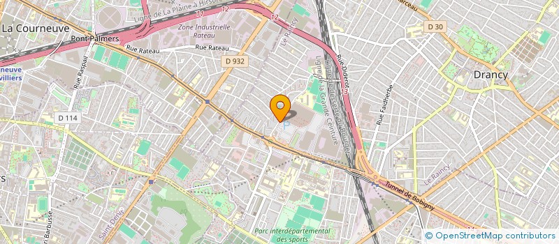 localisation de l'entreprise ART DE LA TABLE  DRANCY