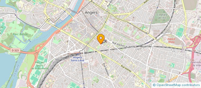 localisation de l'entreprise ART DE ROUE  ANGERS