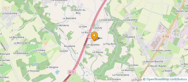 localisation de l'entreprise ART DE VIVRE à MAUVES-SUR-LOIRE