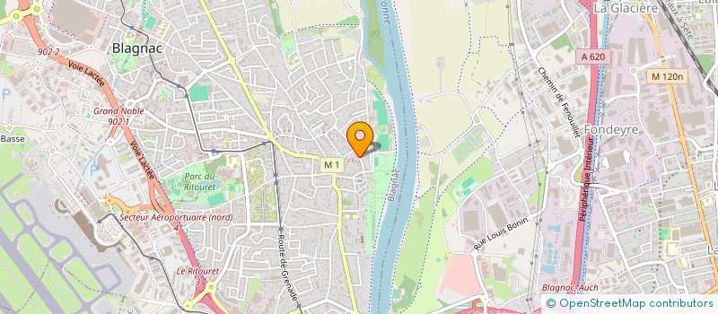 localisation de l'entreprise ART DE VIVRE  BLAGNAC