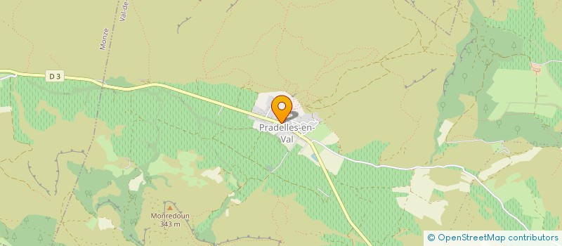 localisation de l'entreprise ART DE VIVRE EN ALARIC  VAL-DE-DAGNE