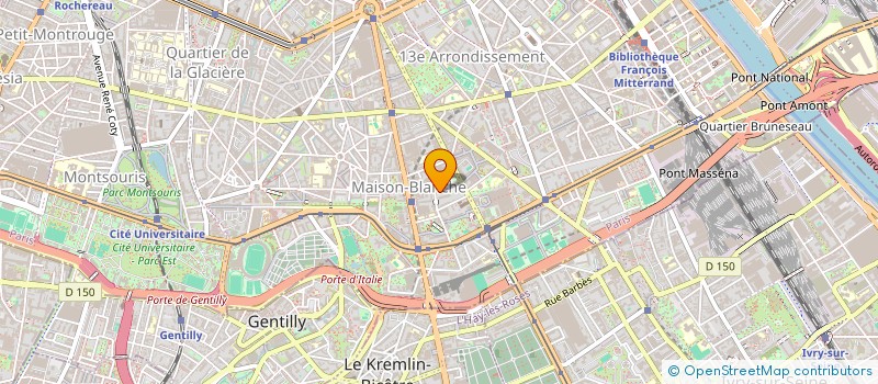 localisation de l'entreprise ART DE VIVRE EN YOGA  PARIS