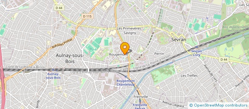 localisation de l'entreprise ART DE VIVRE VOYAGES à SEVRAN