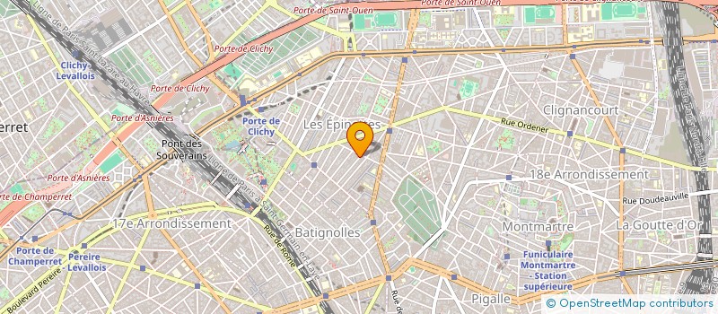 localisation de l'entreprise ART DE VOIR ATELIER à PARIS
