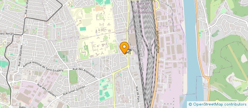 localisation de l'entreprise ART DECO 76  SAINT-ETIENNE-DU-ROUVRAY