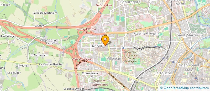 localisation de l'entreprise ART-DECO  RENNES