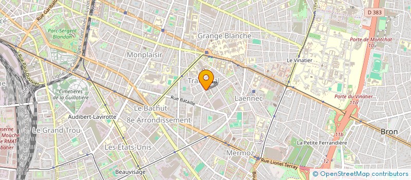 localisation de l'entreprise ART DECO RENOVATION  LYON