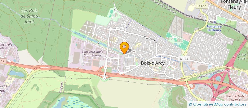localisation de l'entreprise ART DECO RENOVE  BOIS-D'ARCY