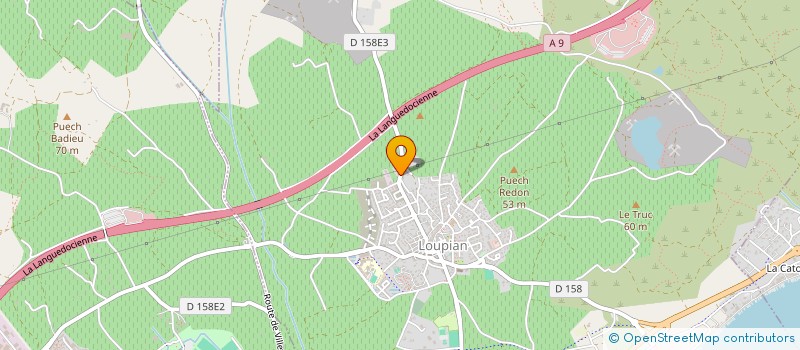 localisation de l'entreprise ART DECOR TRADITION  LOUPIAN