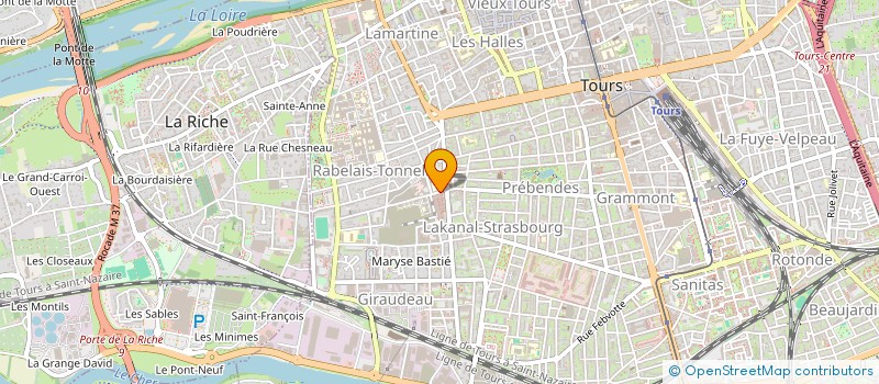 localisation de l'entreprise ART-DEM  TOURS