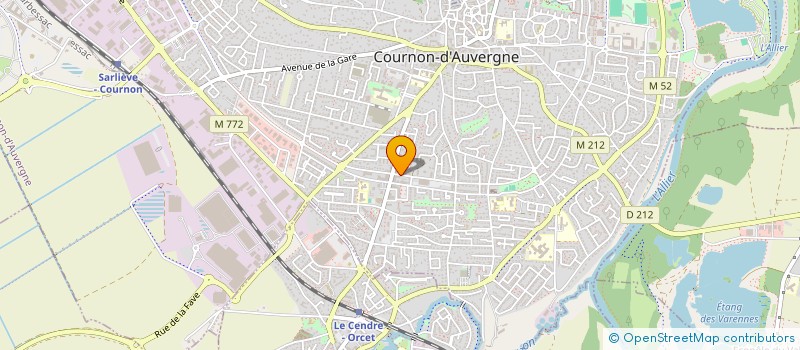 localisation de l'entreprise ART - DENT à COURNON-D'AUVERGNE