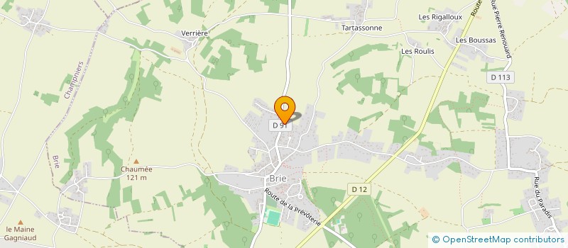 localisation de l'entreprise ART'DENT BRIE  BRIE