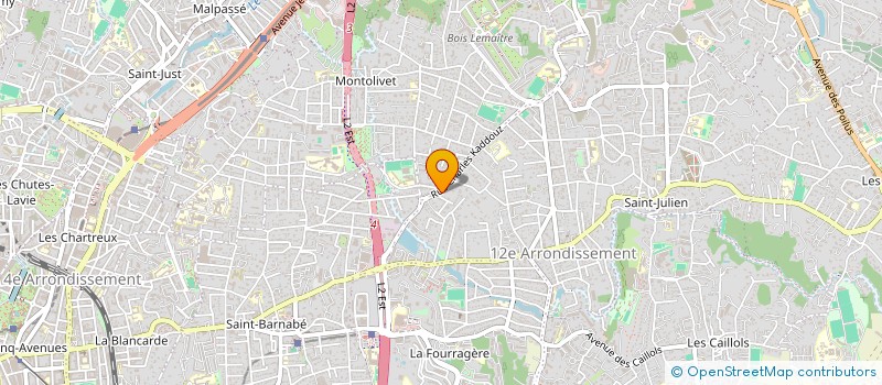 localisation de l'entreprise ART DENT CONCEPT  MARSEILLE