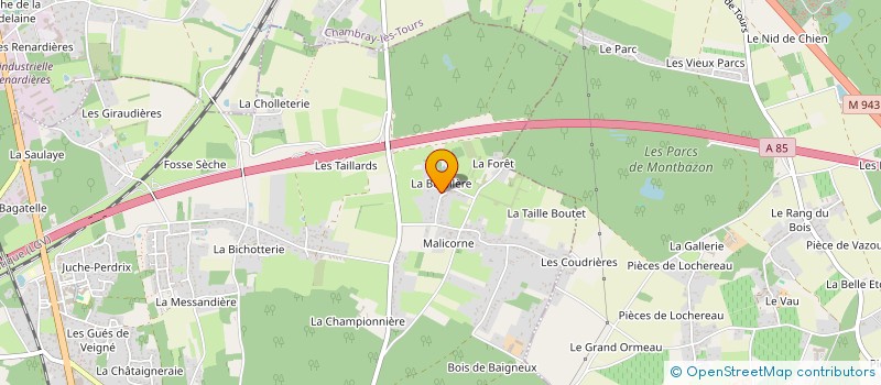 localisation de l'entreprise ART DENTAIRE à VEIGNE